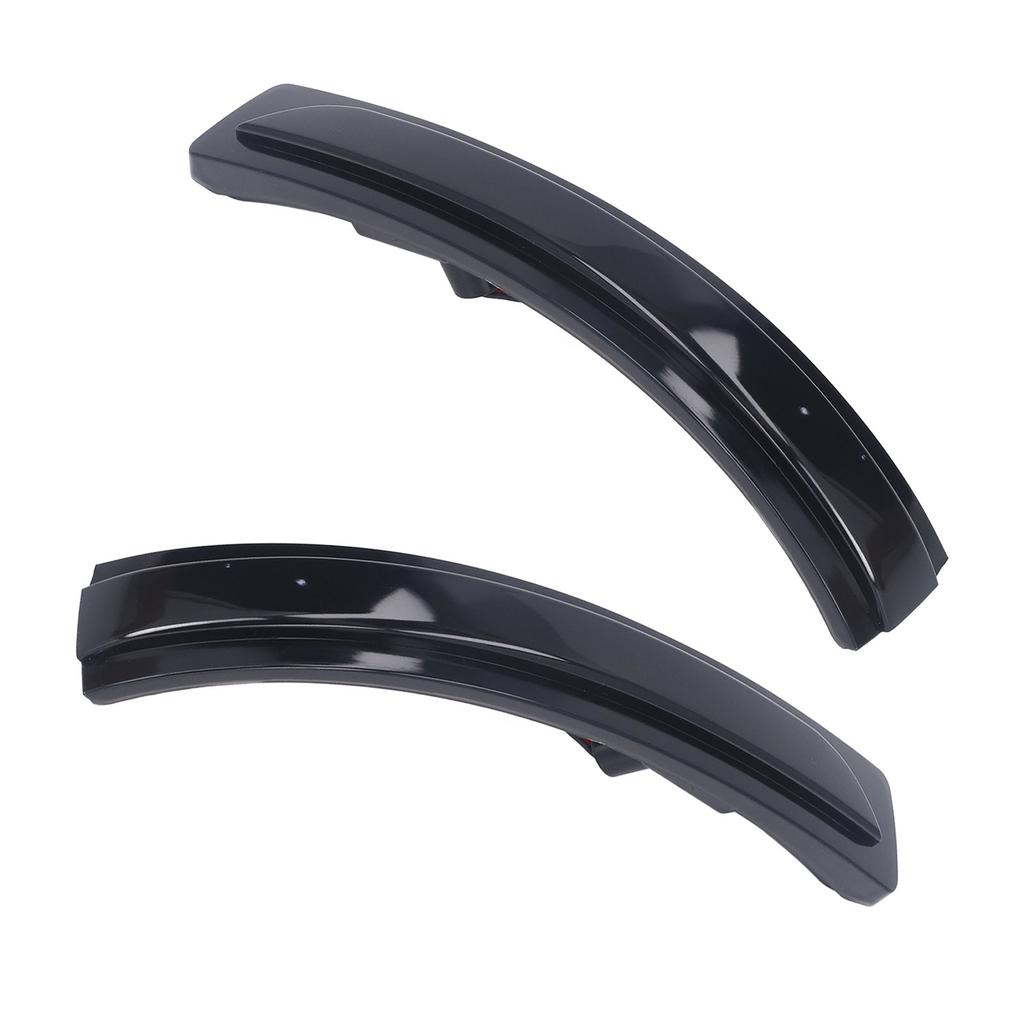 Pair Door Side Mirror Dynamic Turn Signal Light Smoky Lens Replacement for Sorento 2016‑2020