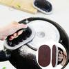 2pc Professional Diamond Sand Sponge Brush with Handle, Magic Kitchen Scrubber for Removing Burnt Stains and Rust, Durable Pot Cleaning Scouring Pad
