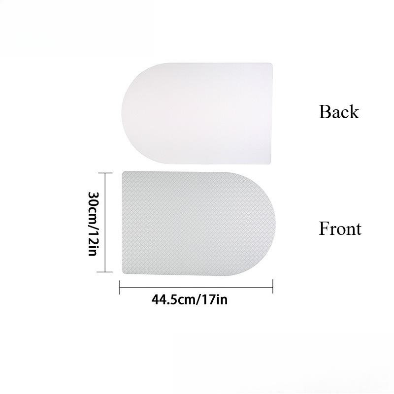 Nordic Luxury PVC Leather Placemats Heat Resistant Oil Proof Dining Table Mats Grid Pattern Cup Mats Bowl Pads for Kitchen Decor