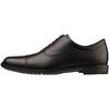 Exlite ST 2 Business Casual Leather Size 3E Shoes, Wide, Lightweight, Shoes, Men's, Black, 24.0 Cm,