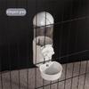 Hanging Bowl Water Bottle Hanging Pet Cage Hanging Feeder Food Container Dispenser Pet Feeder Cage Pet Water Dispenser