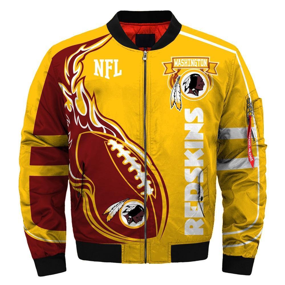 Herren NFL Falcons Team 3D-Druck Reißverschlussjacke