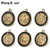 Benutzerdefinierte Hundemarke Personalisierte Hundemarke Golden Retriever Schild Retro Haustierhalsband Zubehör Name DIY Für Welpen Halsketten Anhänger