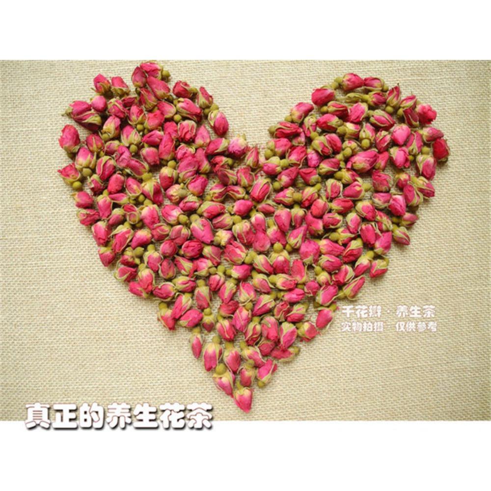 50g Dried Rose Bud Tea Natural Flower Tea Herbal Caffeine Free Loose Leaf China Health Drink