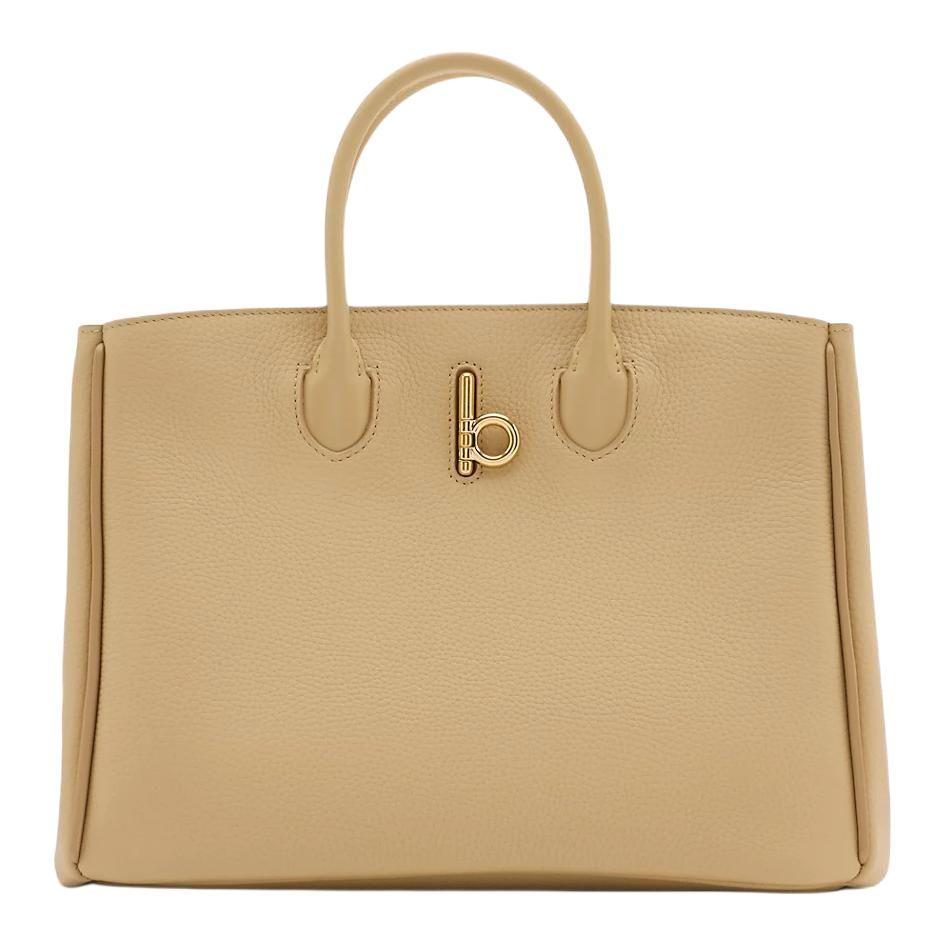 

Burberry Rocking Horse Adjustable Detachable Shoulder Strap Lock Design Calfskin Shoulder Crossbody Handbag Small Women handbag Beige 80994021 Basic Set (Bag+Dust Bag)