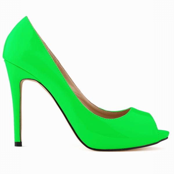 Zapatos de Salón para Mujer Sexy Boca de Pez Tacones Altos Señoras Tacón Alto Stiletto 11cm Estilo Show Fiesta Verano Blanco Rojo Zapatos de Boda Talla Grande