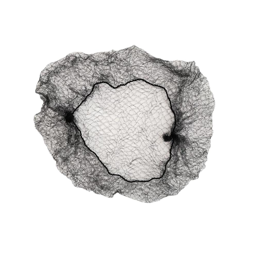 

Невидимые сетки для волос 20 шт. для балета, сна, укладки, эластичные и дышащие black-24 inches