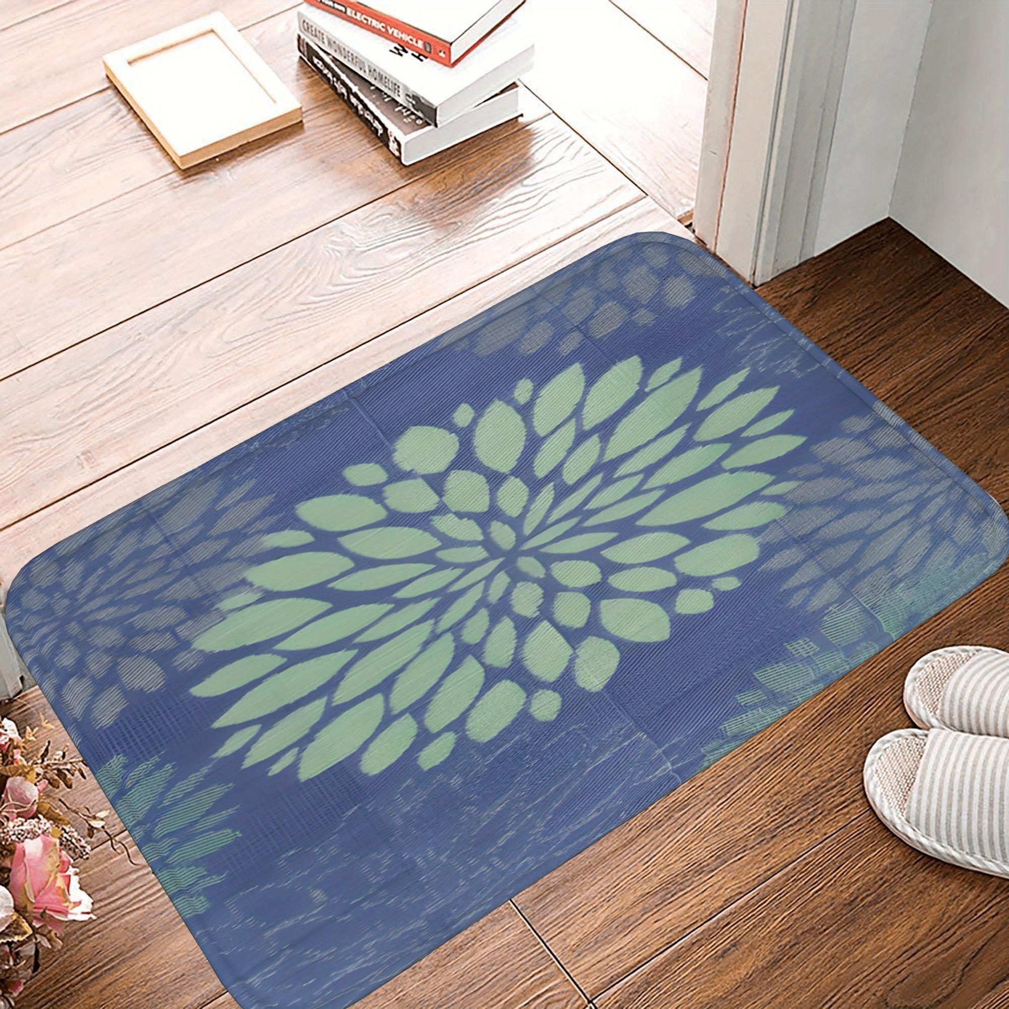 

1PC Forest fairy-tale Kitchen Rug Non-Slip Door Mat Pop design Bathroom Rug Bath Mat Carpet for Home Sink Laundry Decoreeree 400MMx600MM