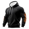 Men's Solid Color Sweatshirt Hoodie Men's Sports Large Size Casual Sweatshirt