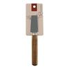 Stainless Steel Cheese and Butter Knife Set with Acacia Wood Handles - Includes Western Dinner Knives and Forks