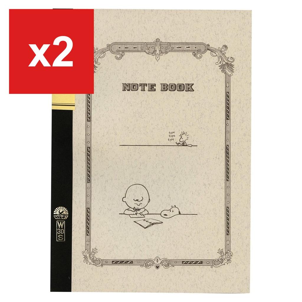 Tsubame Note B5 Notebook, Ruled, Charlie Brown & Snoopy Edition, SPS288