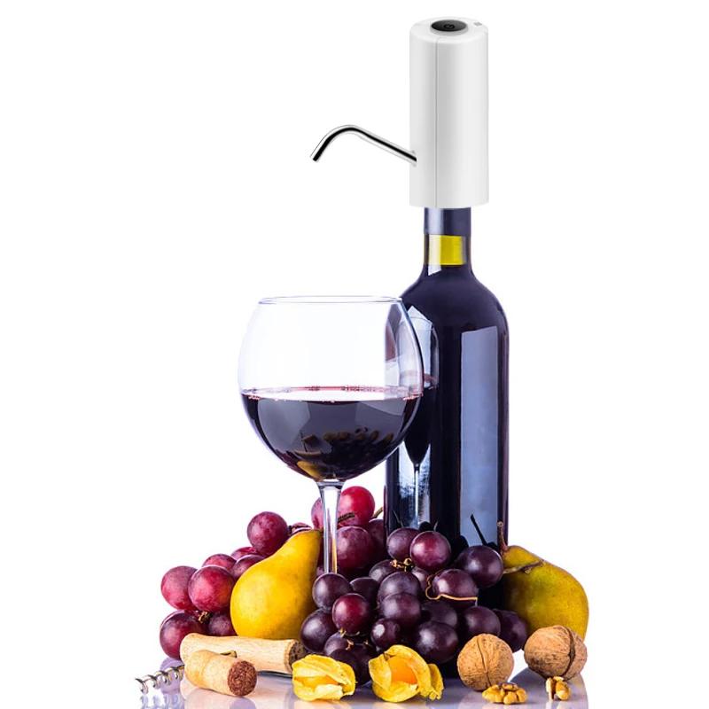Electric Wine Aerator Dispenser One-touch Automatic Wine Decanter Pourer Wine Aeration Kitchen Bar Accessories for Family Party