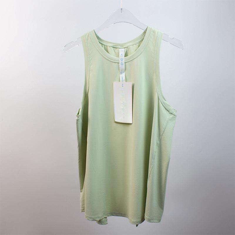 

Женский летний жилет для йоги из ледяного шелка - Высокоэластичный, Красивая спина, Без рукавов, Свободная накидка для фитнеса и бега M / Size 4 (100-115 lbs)