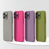Cute Girls Pink Liquid Silicone Phone Case for iPhone 16 Plus 16 Pro Max 15 14 13Pro 16E Matte Soft Bumper Back Cover Cases