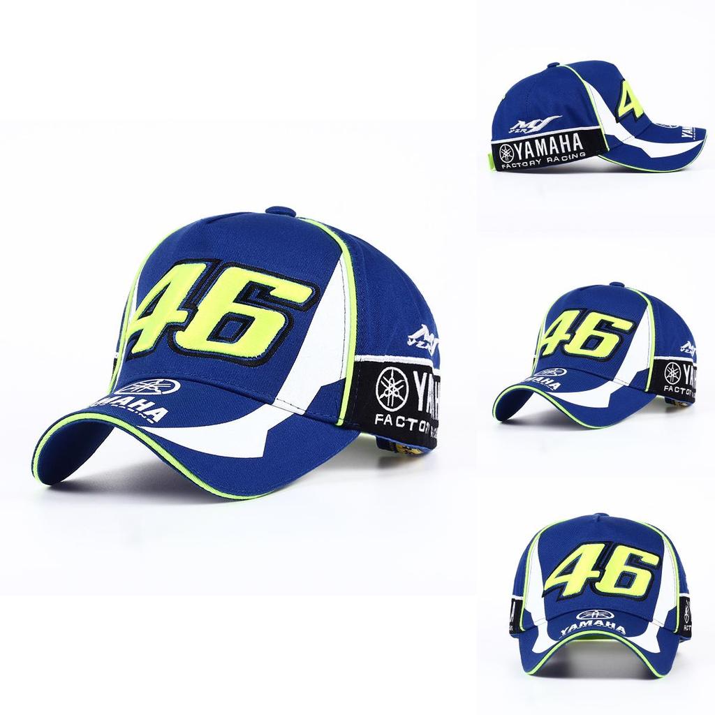 Premium Quality Moto Gp 46 Motorcycle Valentino Rossi 3d F1 Racing Cap Men Yamaha Hats