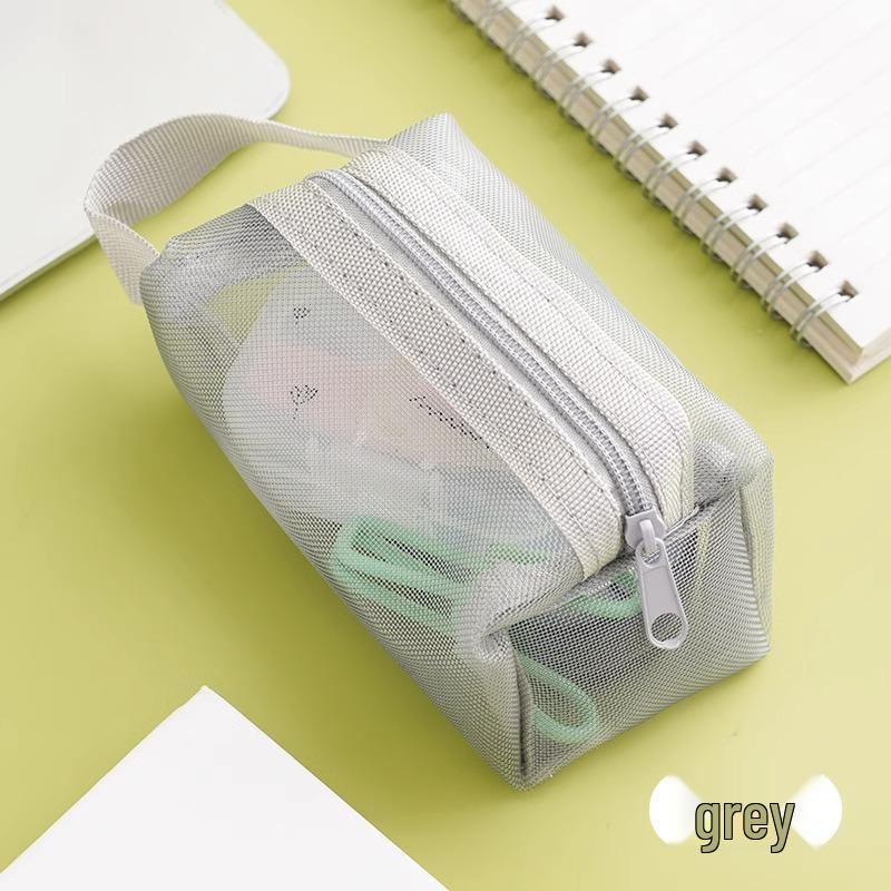 Multifunctional Mesh Handbag with Card Holder, Coin Purse, Key Holder & Pencil Case