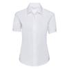 Russell Collection Womens/Ladies Classic Oxford Short-Sleeved Formal Shirt