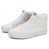 Vans Sk8 Faux Shearling High-Top Skate Shoes Unisex Sneakers White Gray VN0A5KRCC00