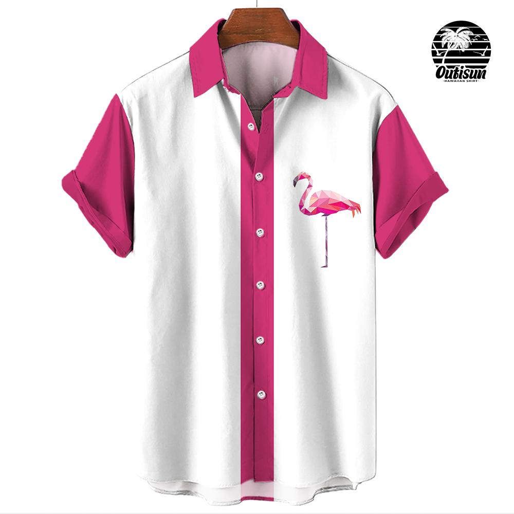 New Hawaiian Shirts for Men Casual Button Down Short Sleeve Unisex Striped 3D Print Summer Beach European Size S to 5XL