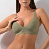 Bezešvé podprsenky pro ženy Bezdrátové spodní prádlo Push Up Brasiere Deep V Bralette Comfort Dámská tenká neviditelná podprsenka Sexy spodní prádlo