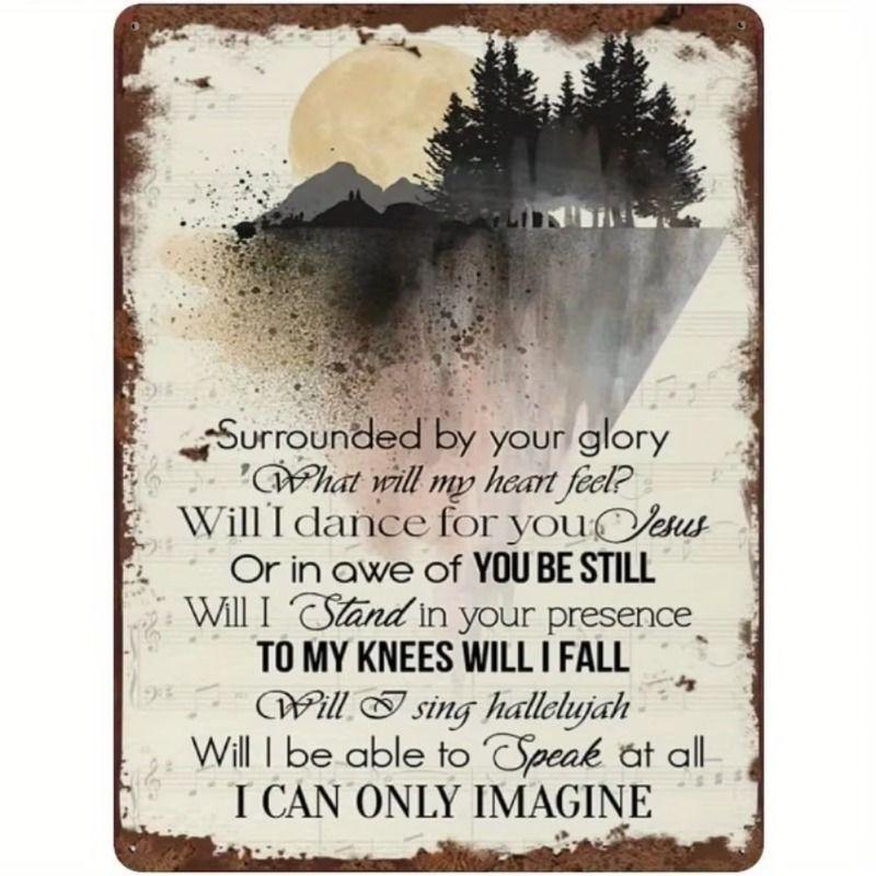Vintage Metal Tin Sign Wall Art Home Decor 20x30cm