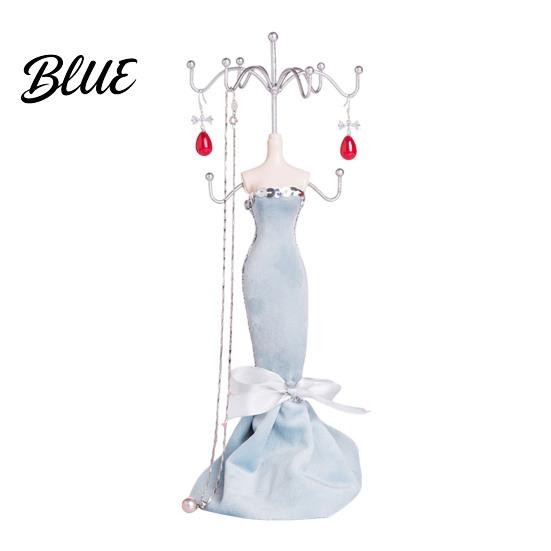 Soporte para Joyas Mini Maniquí Dama Maniquí Organizador con 8 Ganchos