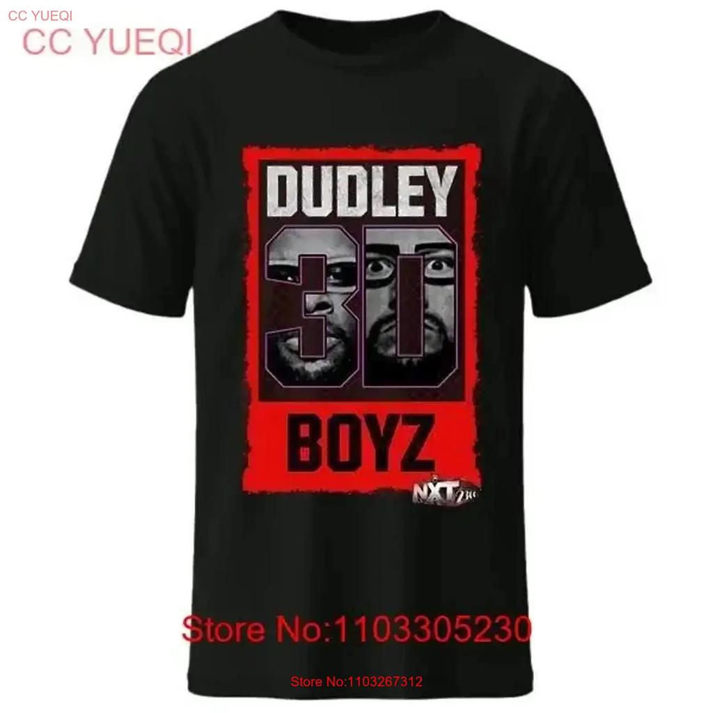 New Unisexs Black The Dudley Boyz Nxt 2300 T Shirt All Size S 345xl Hrn33 Vintage Slightly Homme Graphic Versatile Soft