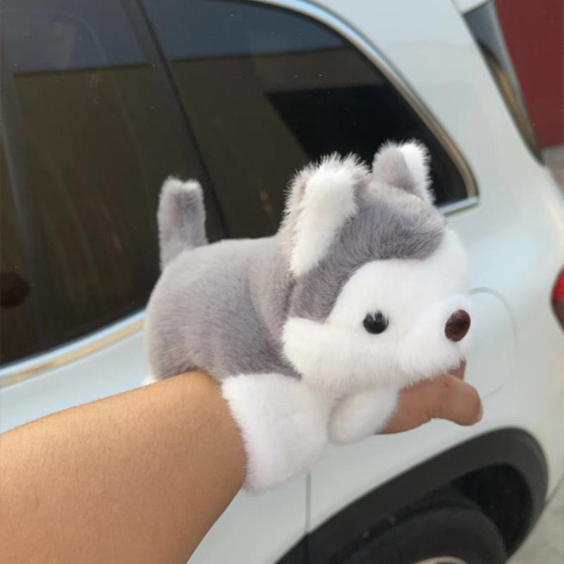 23cm Wasserschwein Papa Kreis Wasser Delfin Puppe Armband Plüschtier Kinder Handgelenk Kleiner Anhänger Weihnachtsgeschenk