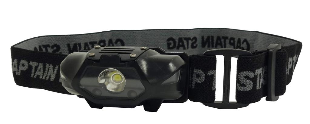 Captain Stag Simple LED Headlamp for Mountaineering and Emergency Preparedness Lumens Run Hours Requires One AA (CAPTAIN STAG) [Brightness 30-80 /