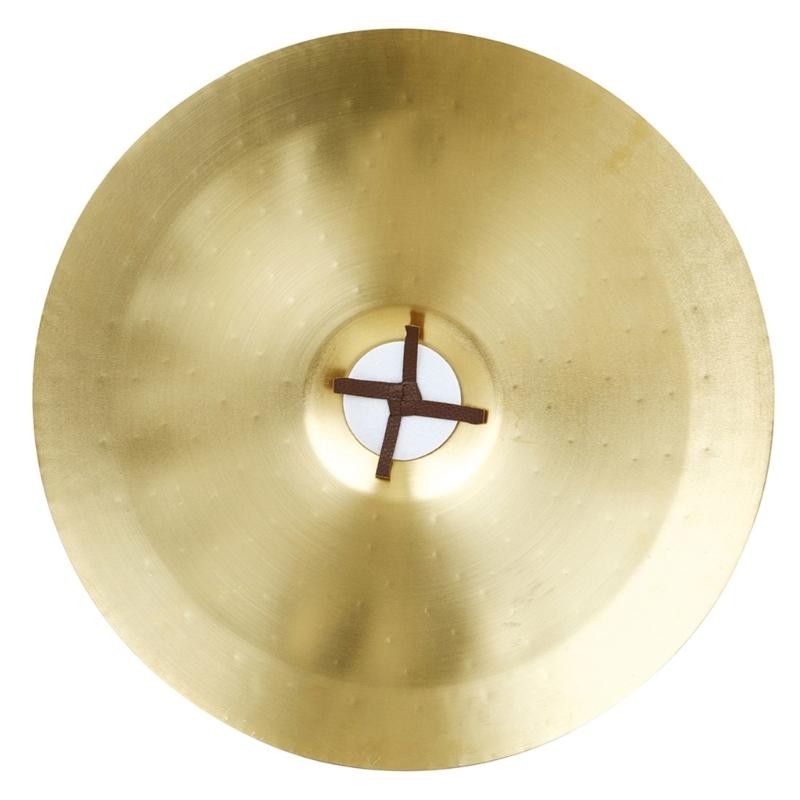1Pair Crash Cymbal Percussion Instruments Professional Alloy Multiuse Cymbal Brass Band Ensemble Cymbals Enduring