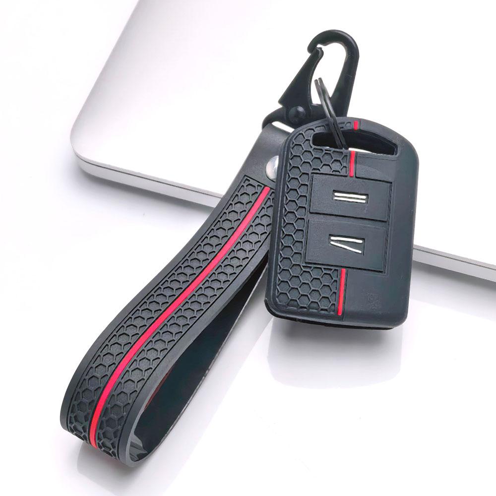 Key Shell Cover With Keychain for Opel Corsa Astra Insignia Zafira Meriva Antara Mokka Adam Protective Accessory Key Fob Car Interior Accessories