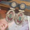 Bohemian European & American Zircon Cross-Border Luxury Earrings