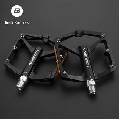 Rockbros Aluminiumlegierung Fahrradpedale mit Reflektoren