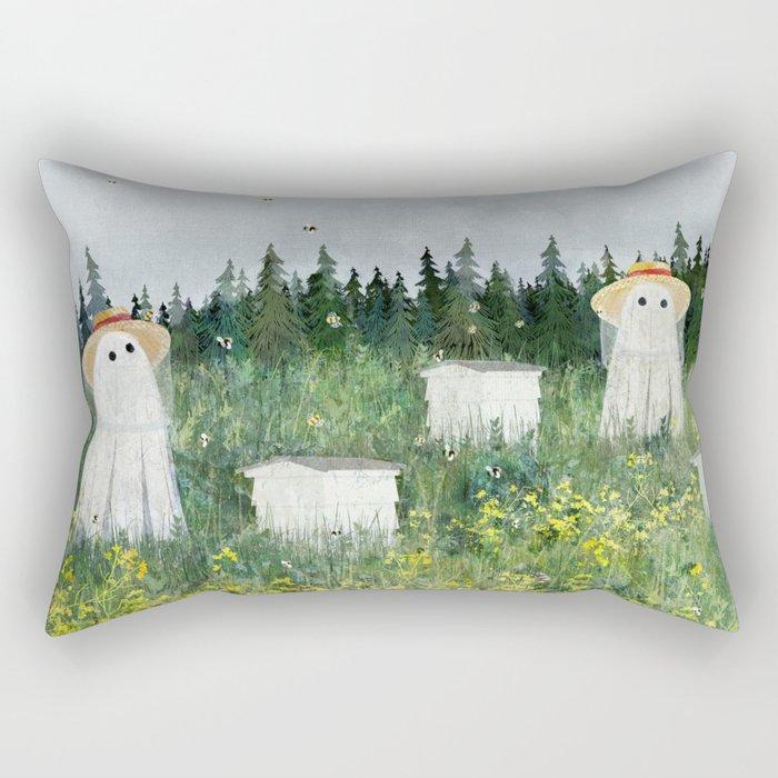 Little Ghost Plush Pillowcase Long Cushion Cover Cushion Covers 40X40,50X50,60X60 Living Room Sofa Throw Pillow Cushion Cover