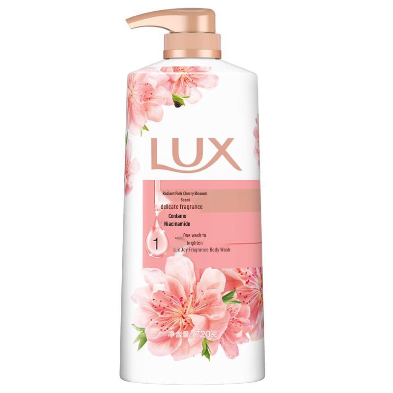 lux Delicate Skin Fragrance Shower Milk