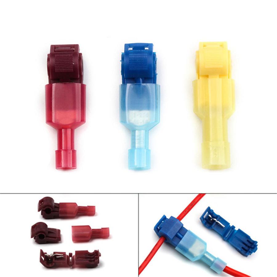 240x 22-10 AWG T-Tap Quick Insulated Splice Wire Terminal Connectors Combo Kit