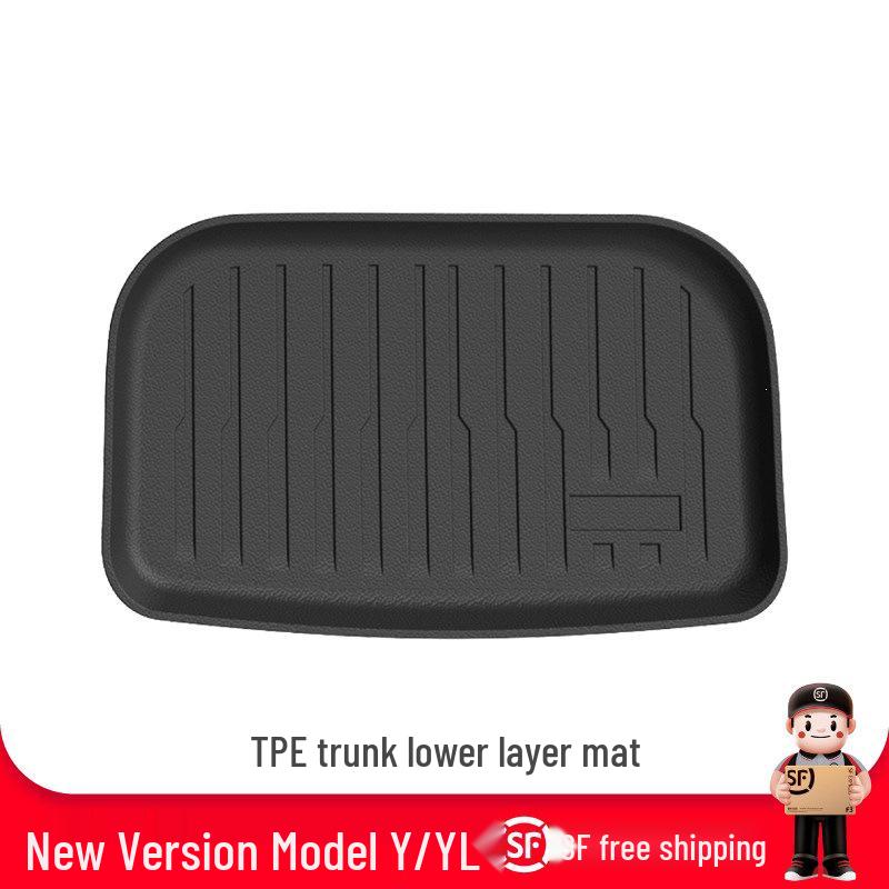 Tesla Model Y/YL/3 TPE Front & Rear Trunk Mats and Accessories