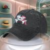 Unicorn Cartoon Print Mens Baseball Cap Vintage Curved Brim Dad Hat Adjustable Snapback Multiple Colors