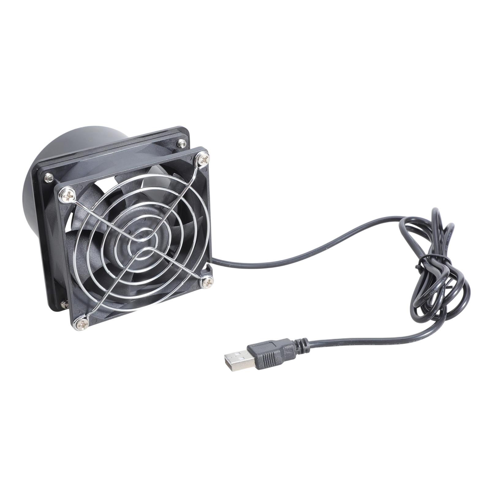 

Compactly 8cm USB Exhaust Blower Fan Ventilation Fan for Enhances Airflows in 3D Printer Housings and Soldering Stations 1