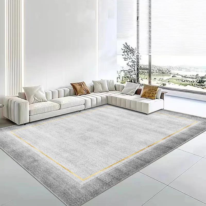

Minimalist Light Luxury Area Rug – Premium Felt Living Room Carpet for Sofa & Coffee Table, Bedroom Bedside Floor Mat 60*90cm