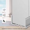Sound Isolate Bottom Strip 96*5cm PVC Household Weather Gear Long Wear Span Door Seal  Indoor Room