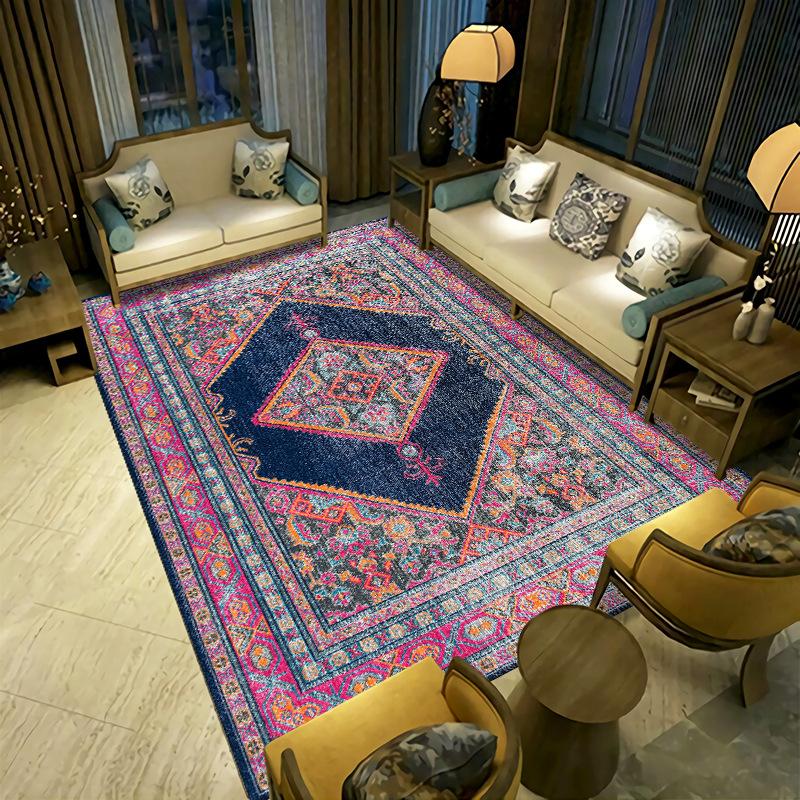 European Style Carpet Living Room Simple Coffee Table Sofa Bedroom Bedside Carpet Household Large Area Carpet