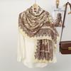 New Cashmere Women Scarf Ethnic Paisley Printed Winter Warm Shawl And Wraps Pashmina Long Jacquard Female Foulard 180*80Cm