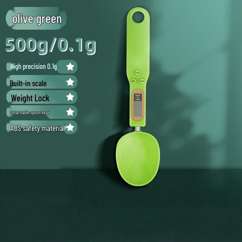 YEANTEEN Handheld Electronic Food Spoon Scale
