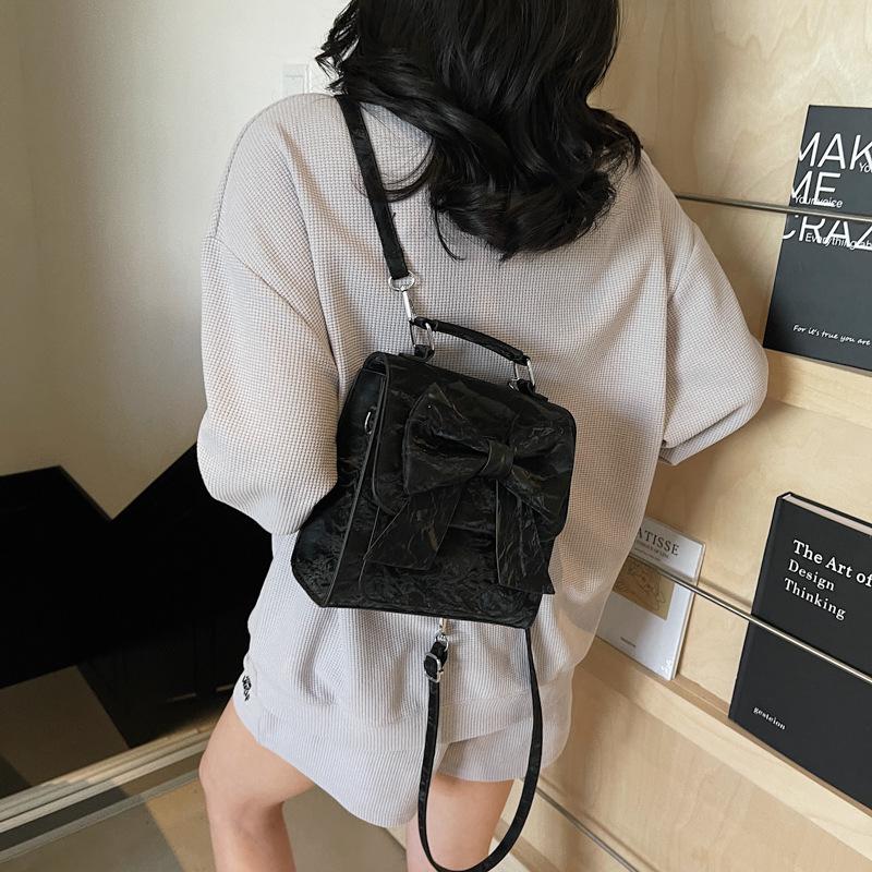 Fashion Casual Solid Color Handbag Women's New Backpack
