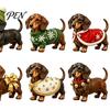 Dog Themed Holiday Gift 2026 Christmas Dachshund Advent Calendar, 24-Day Countdown Toy Set with Mini Box for Kids Figures, Acrylic Ornament