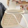 Summer small fresh floral large-capacity commuter bag new college student class shoulder handbag