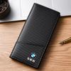 Leather Car Logo Men Long Wallet Gift Card Ticket Storage Bag For BMW X3 X5 M5 M3 E46 E90 E60 F10 F30 E36 G30 E87 E70 E30 G20 cybf04