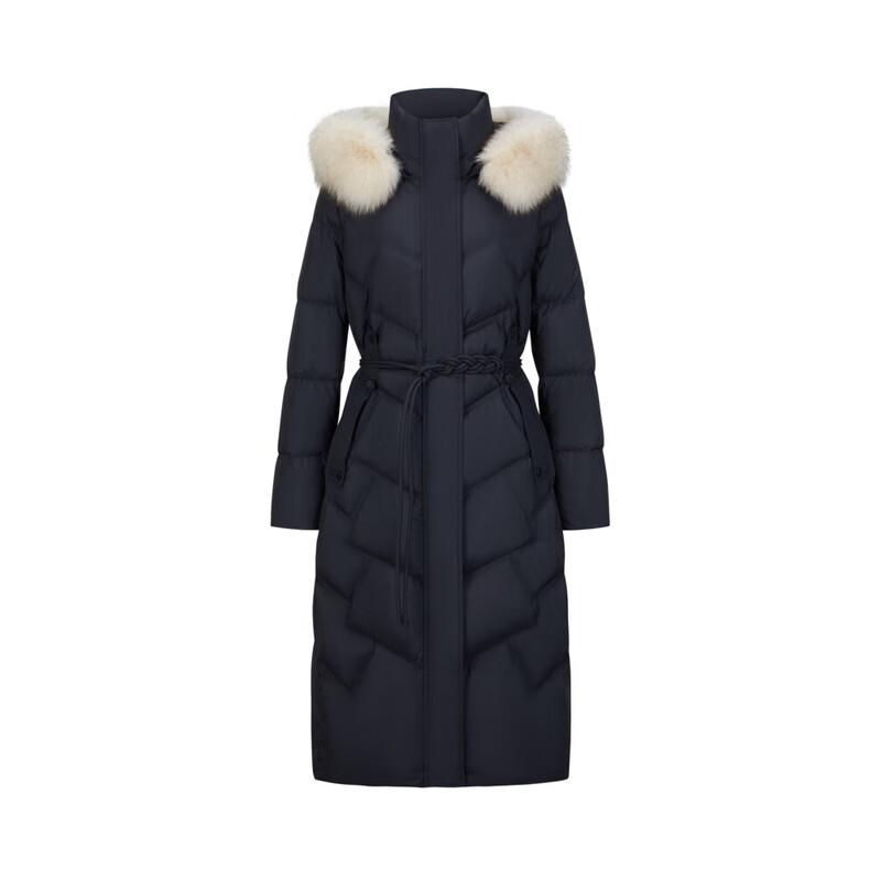 JOOZE ANNAKO New Chinese Style Frog Button Waist-Cinched Goose Down Jacket