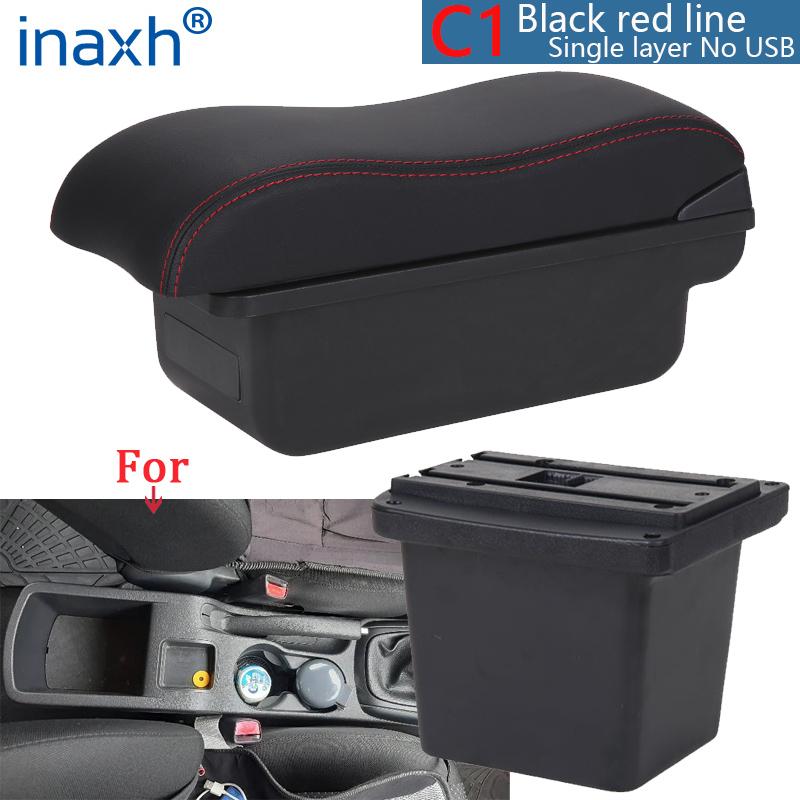 For Hyundai I30 Armrest Box For Hyundai Elantra Touring I30 FD I30cw 2007-2011 Car Armrest Storage Box Car Accessories Retrofit